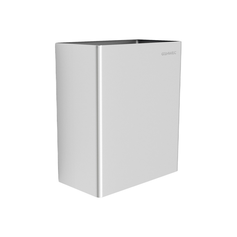 Waste basket Stay - 23L - Brushed stainless steel