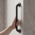 Support handle Stay - 400mm - Matt black Support handle Stay - 400mm - Matt black