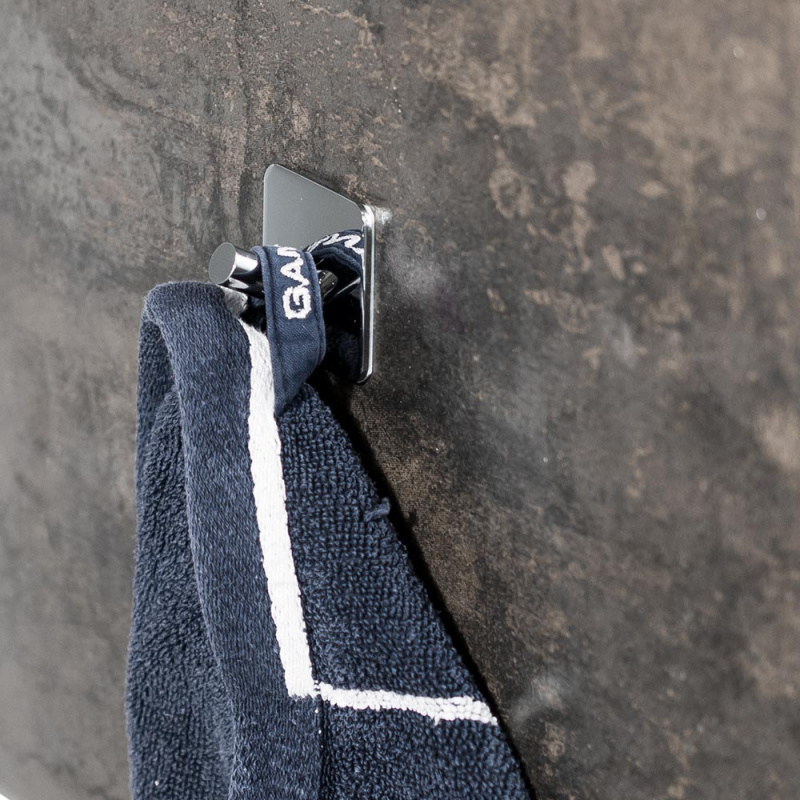 Base 200 - 1 Hook - Polished Chrome