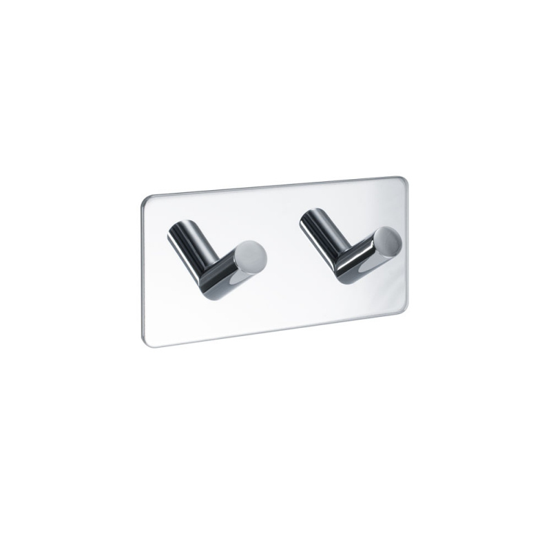 Base 200 - 2 Hook - Polished Chrome