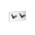 Base 200 - 2 Hook - Brushed stainless steel
