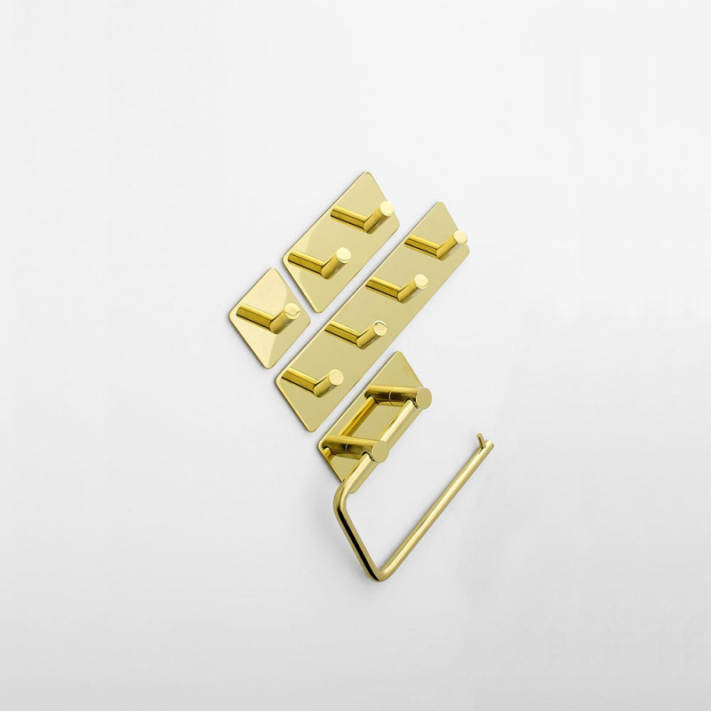 Base 200 - 4 Hook - Brass