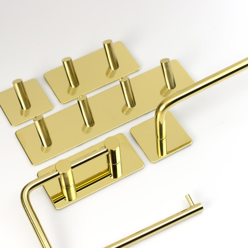Base 200 - Towel Rail - Brass