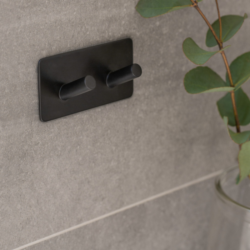 Base 200 - 2 Hook - Matt black