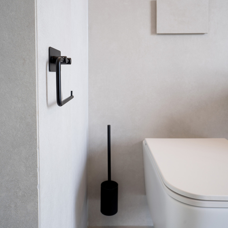 Base 200 - Toilet Paper Holder - Matt Black
