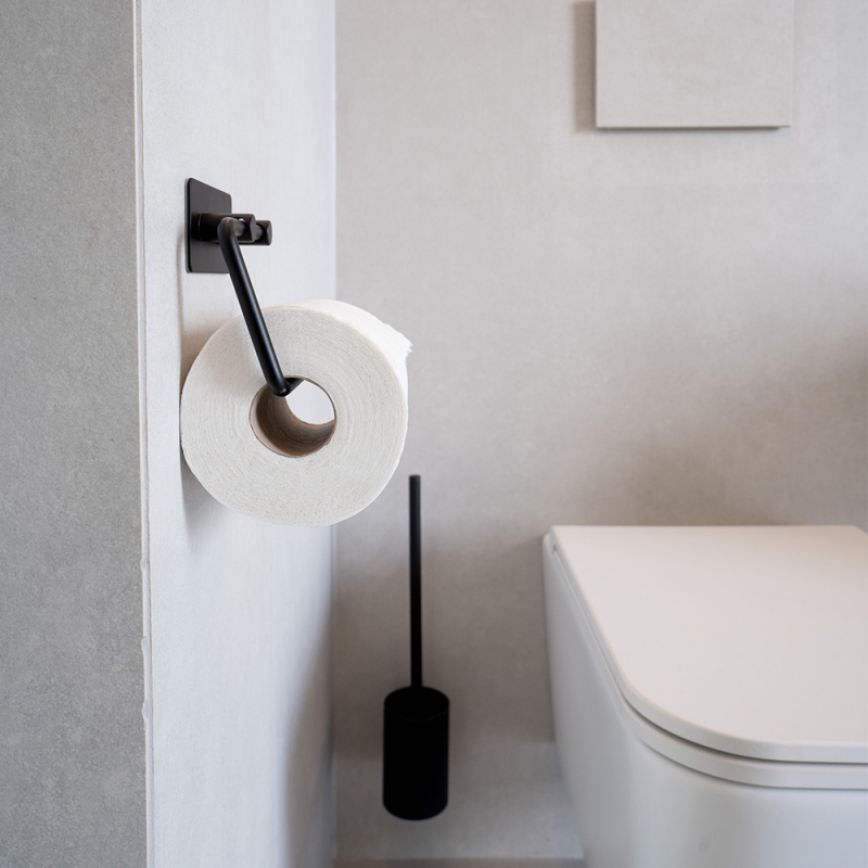 Base 200 - Toilet Paper Holder - Matt Black