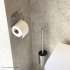 Base 200 - Toilet Roll Holder - Brushed stainless steel