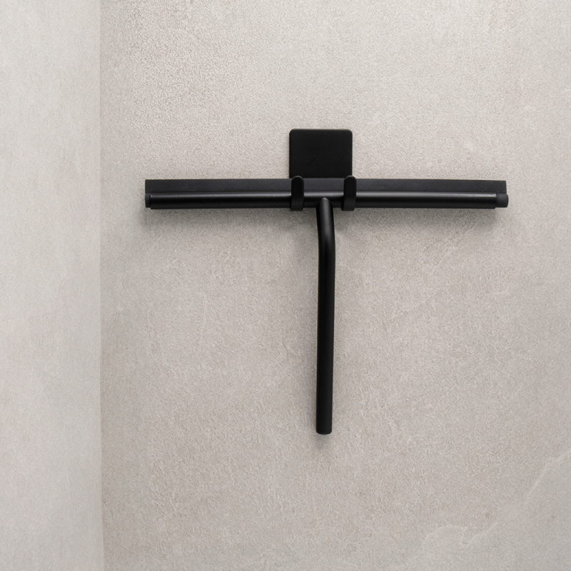 Base - Shower Squeegee with holder - Matt black