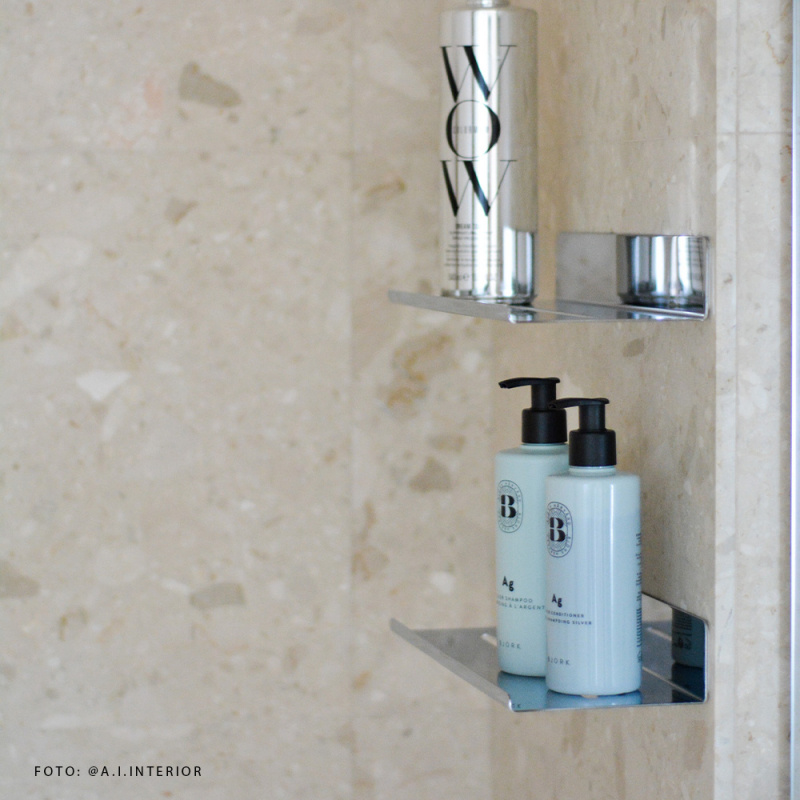 Base - Shelf - Polished chrome