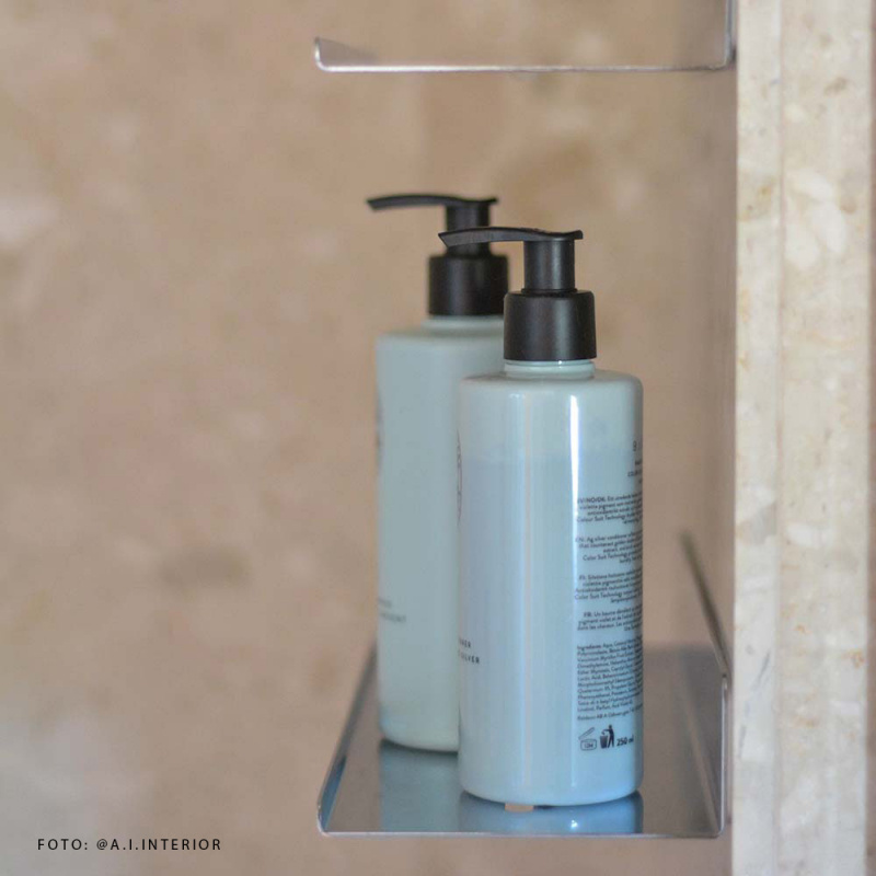 Base - Shelf - Polished chrome