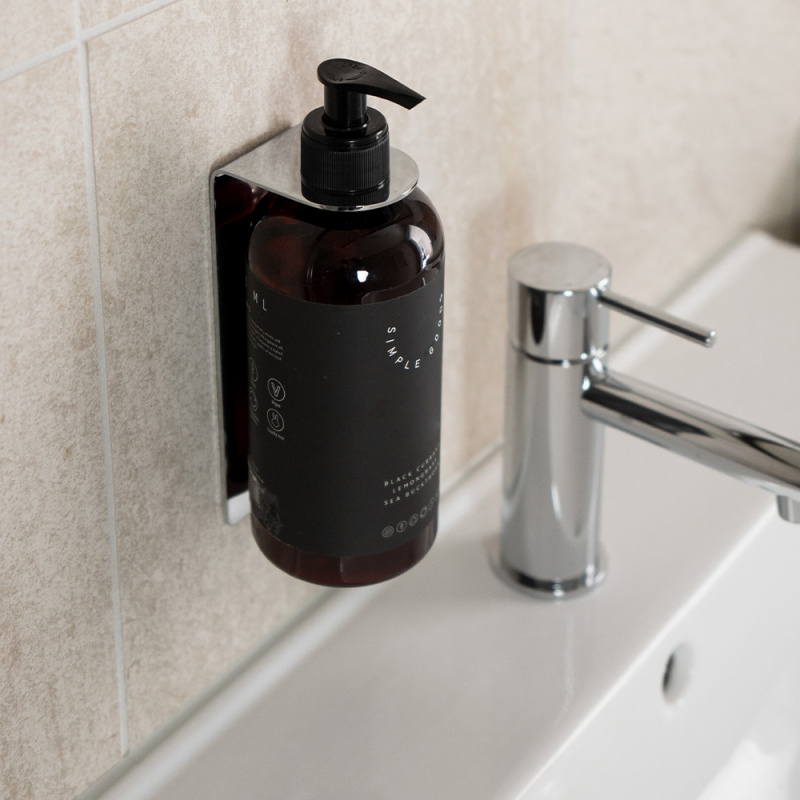 Base - Soap Pump Holder - Polished Chrome