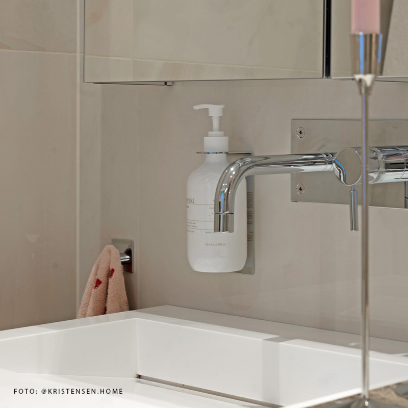 Base - Soap Pump Holder - Polished Chrome