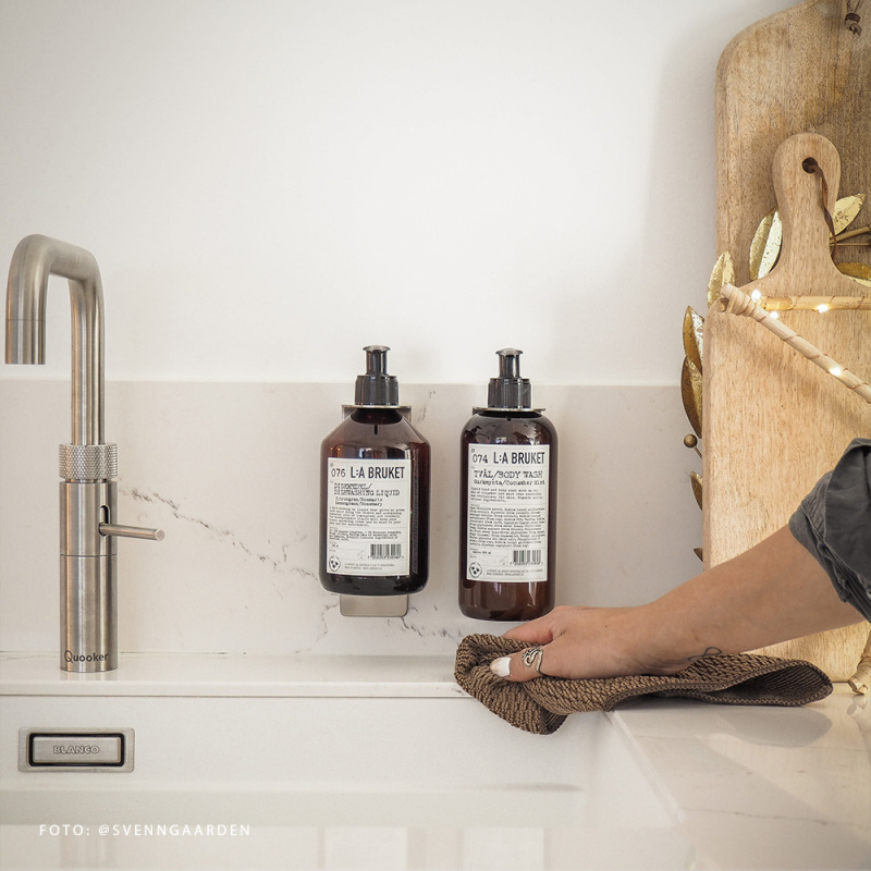 Base - Soap Pump Holder - Polished Chrome