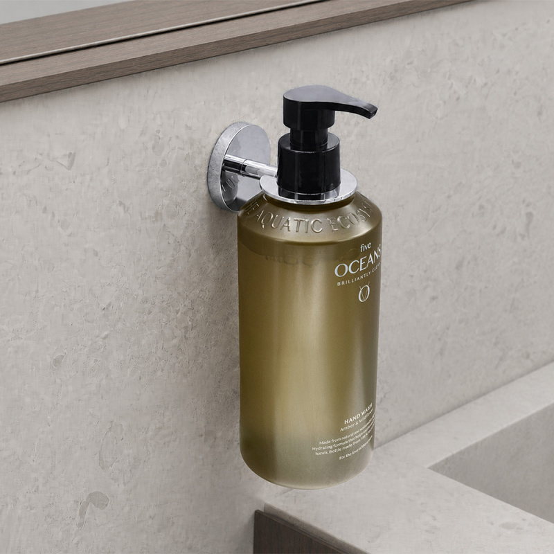 Calm - Soap Pump Holder - Polished chrome