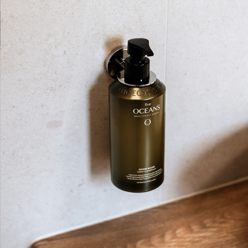 Calm - Soap Pump Holder - Polished chrome