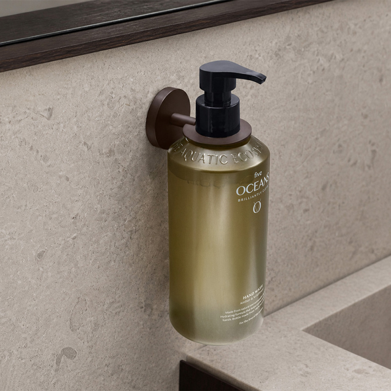 Calm - Soap Pump Holder - Burnished brass