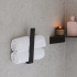 Base - Towel holder - Matte black Base - Towel holder - Matte black