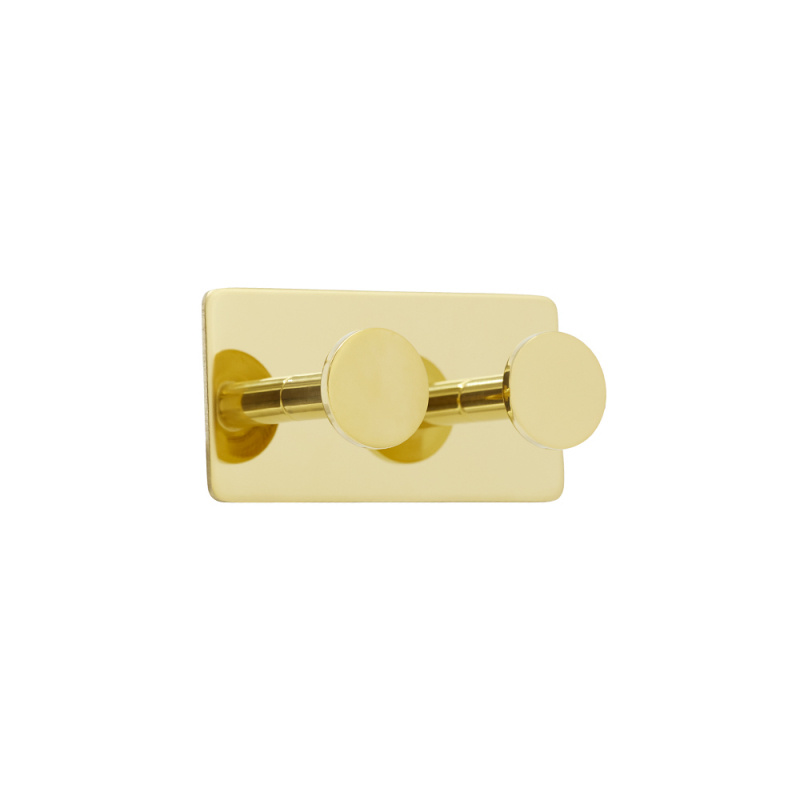 Base 210 - 2 Hook - Brass