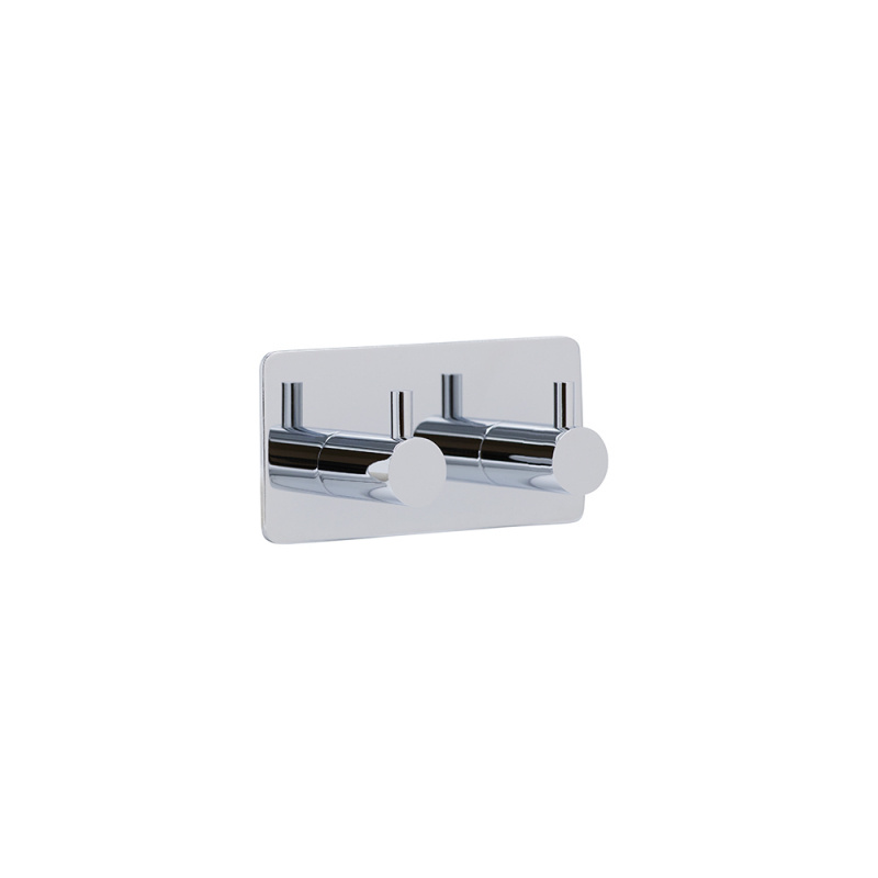 Base 220 - 2 Hook - Polished Chrome