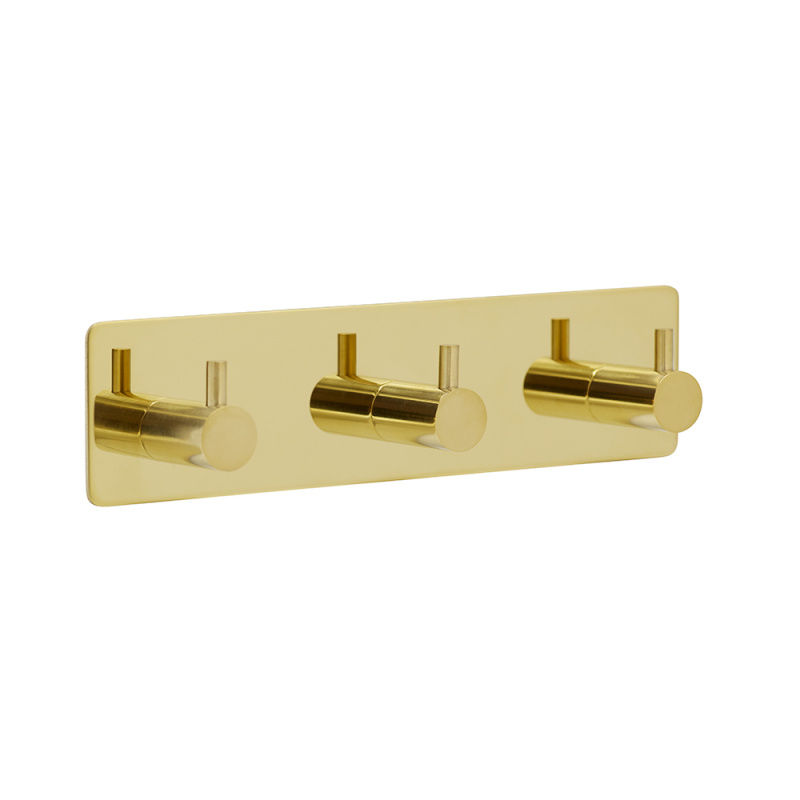 Base 220 - 3 Hook - Brass