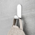 Base - Single hook - Polished chrome Base - Single hook - Polished chrome
