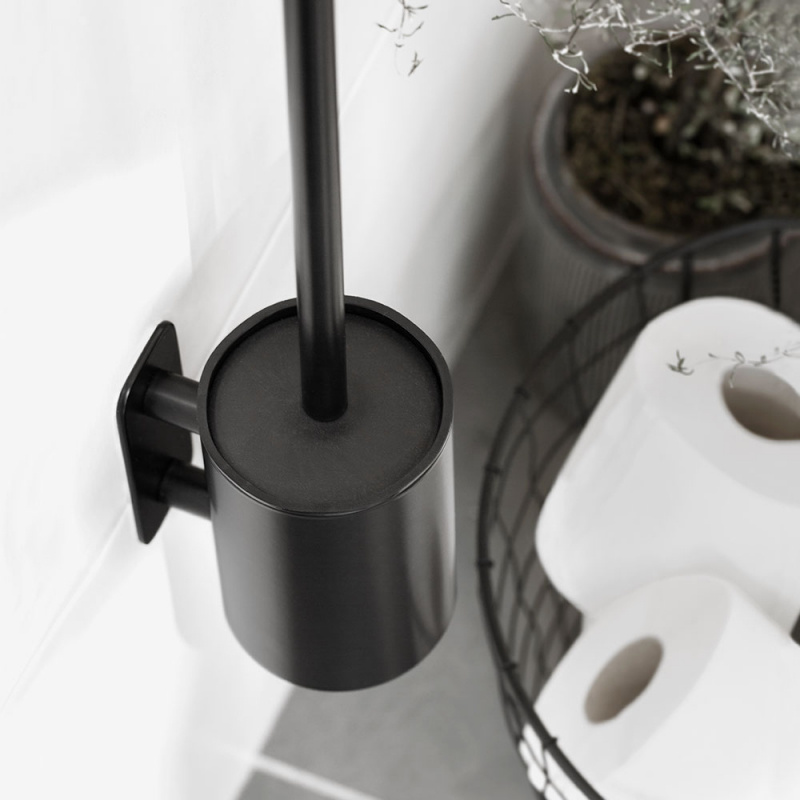 Solid / Base - Toilet Brush - Matt black