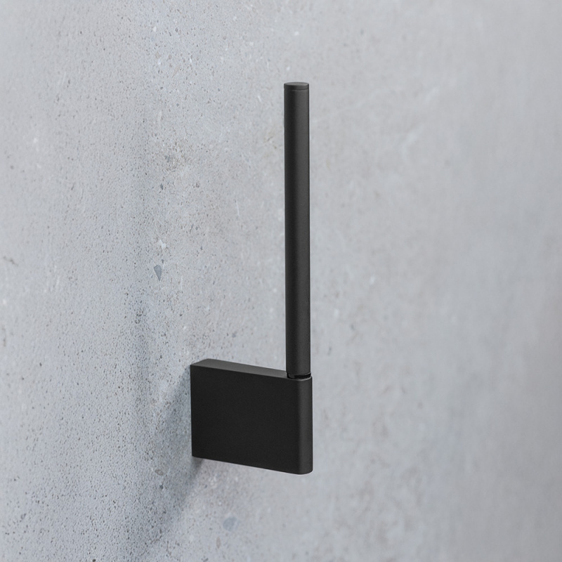 Flow - Spare toilet holder - Matte black