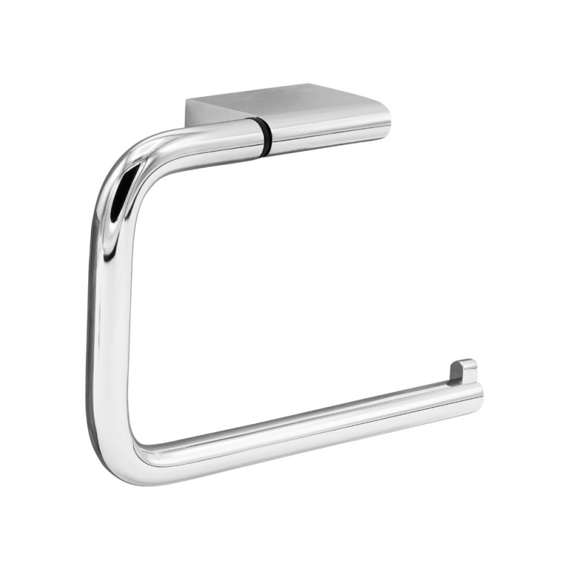 Flow - Toilet paper holder - Polished chrome
