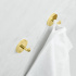 Calm - Single hook - Polished brass Calm - Single hook - Polished brass