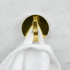 Calm - Single hook - Polished brass Calm - Single hook - Polished brass