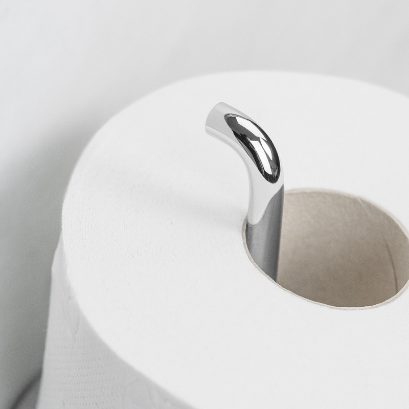 Calm - Spare toilet holder - Polished chrome