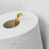 Calm - Spare toilet holder - Polished brass Calm - Spare toilet holder - Polished brass