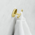Calm - Double hook - Polished brass Calm - Double hook - Polished brass