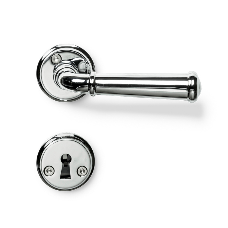Door Handle Hampton - Polished Chrome