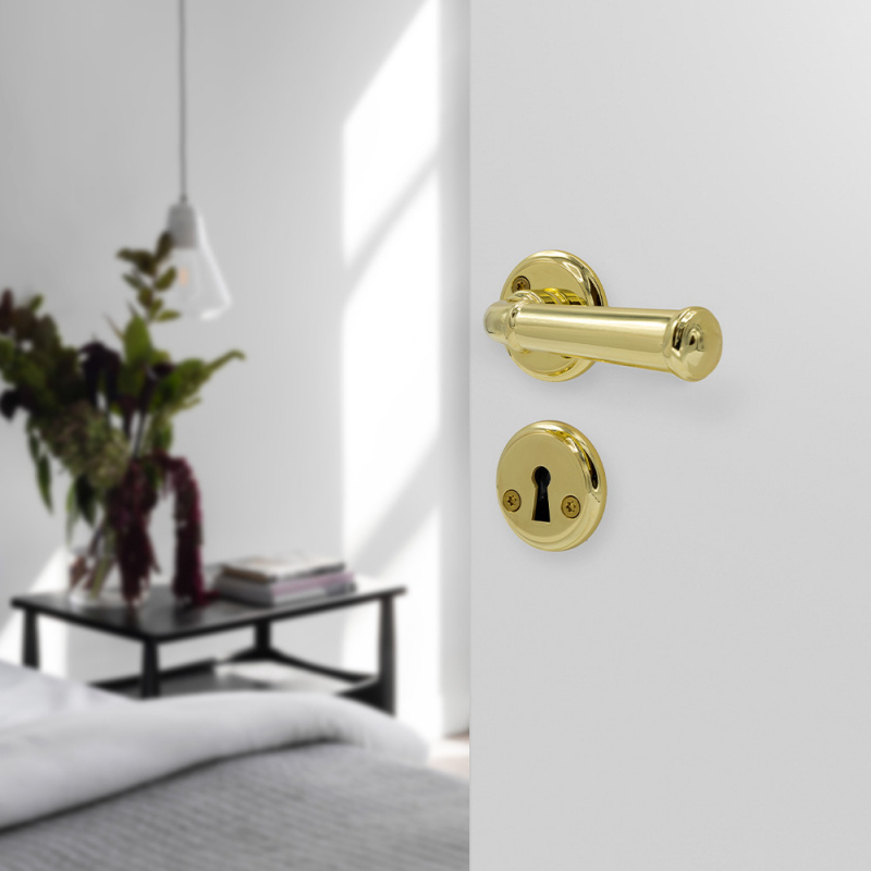 Door Handle Hampton - Brass