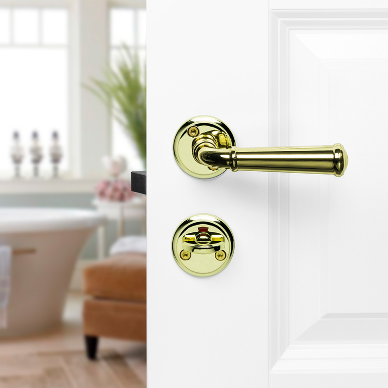 Toilet Fitting Classic - Polished Brass