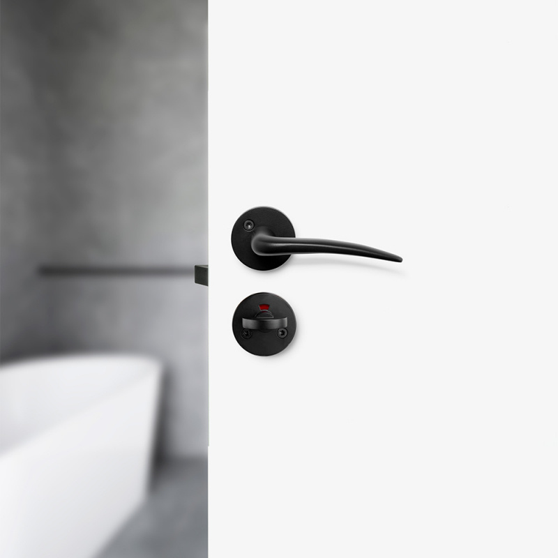 Toilet thumb turn Form - Matt black