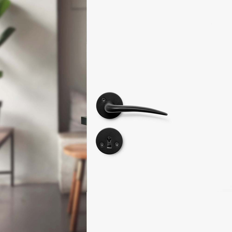 Door Handle Skagen - Matt Black