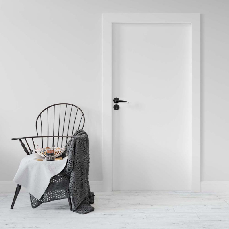 Door Handle Skagen - Matt Black