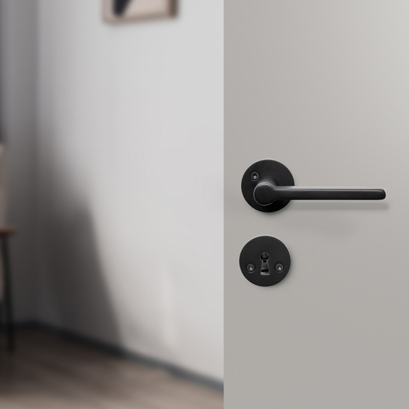 Door Handle Monza - Matt Black