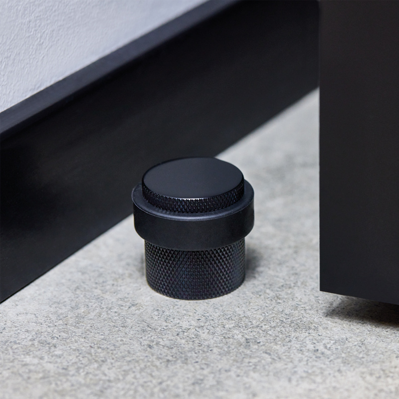 Door Stop Helix - Matt Black