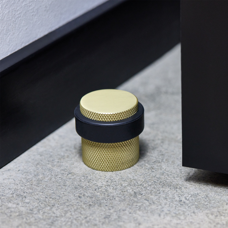 Door Stop Helix - Brass