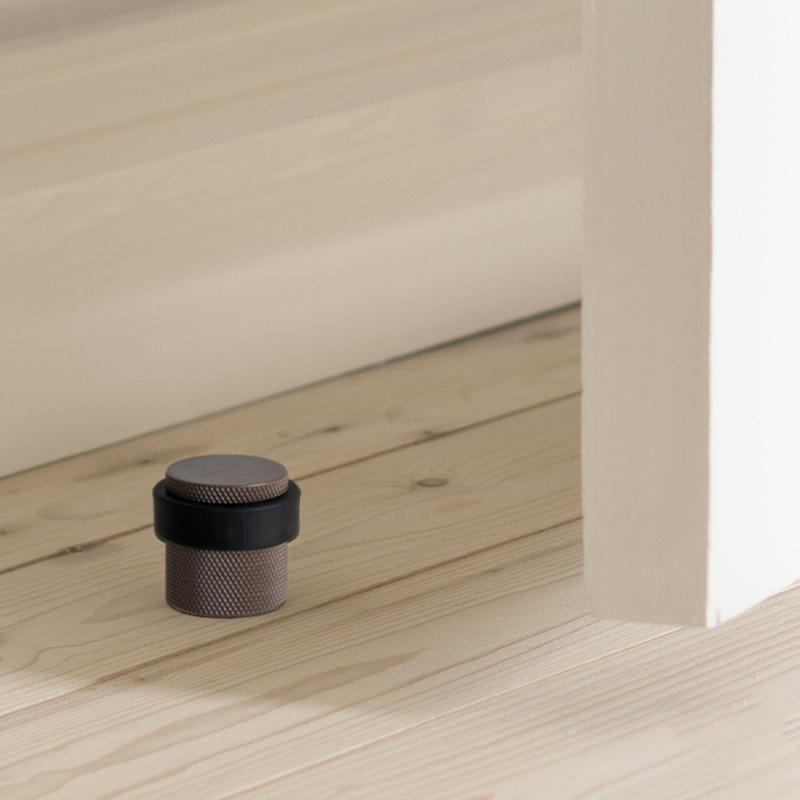 Door Stop Helix  - Dark bronze