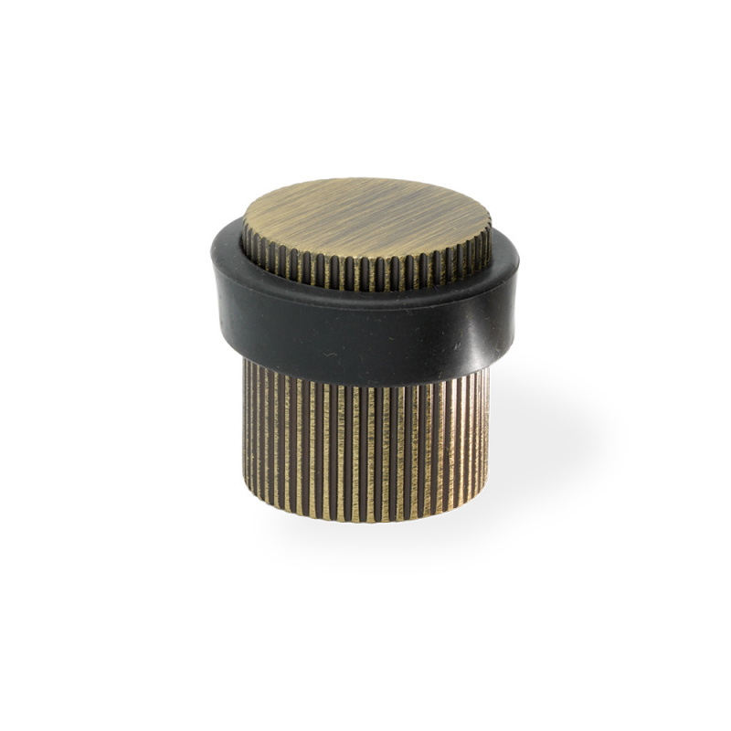 Door Stop Helix Stripe - Antique Bronze