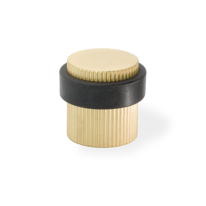 Door Stop Helix Stripe - Brass