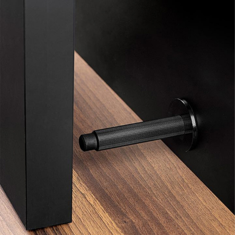 Door Stop Arpa - Brushed black