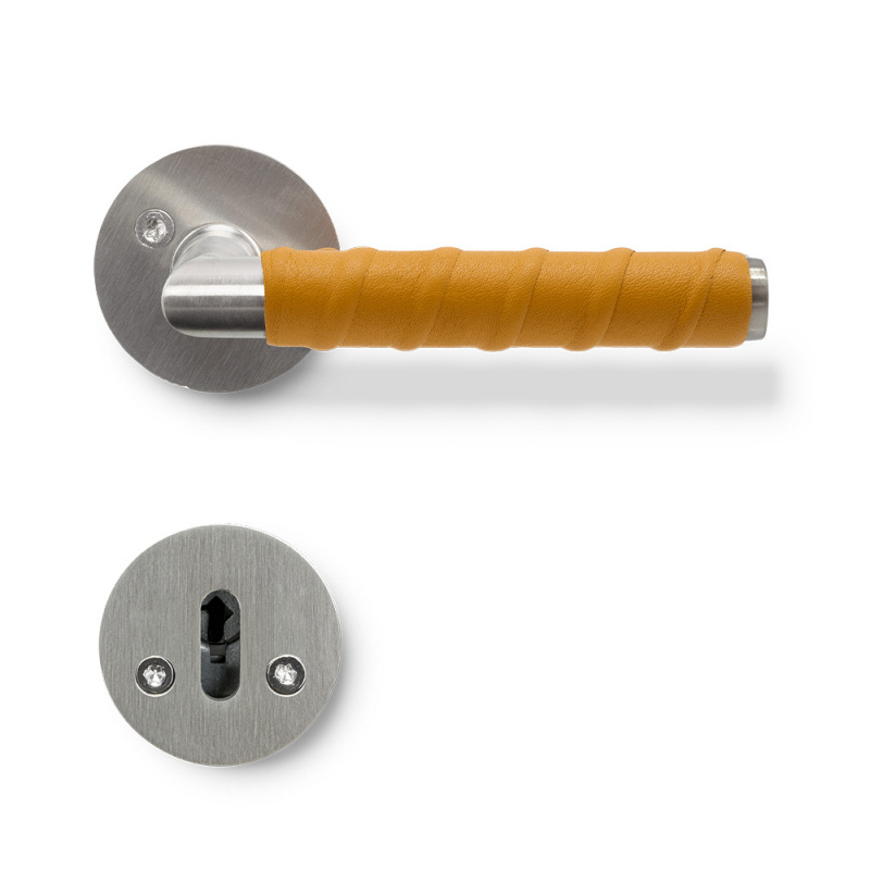 Door Handle Kastrup 04 - Stainless steel/nature