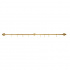 Extension rod Aveny - 600mm - Polished Untreated Brass