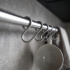 Hooks Kitchen railing Aveny - 5-p - Brushed stainless