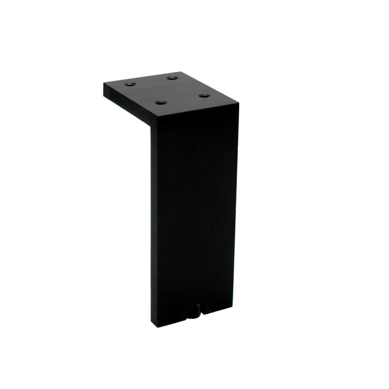 Furniture leg Fonda - 150mm - Matt black